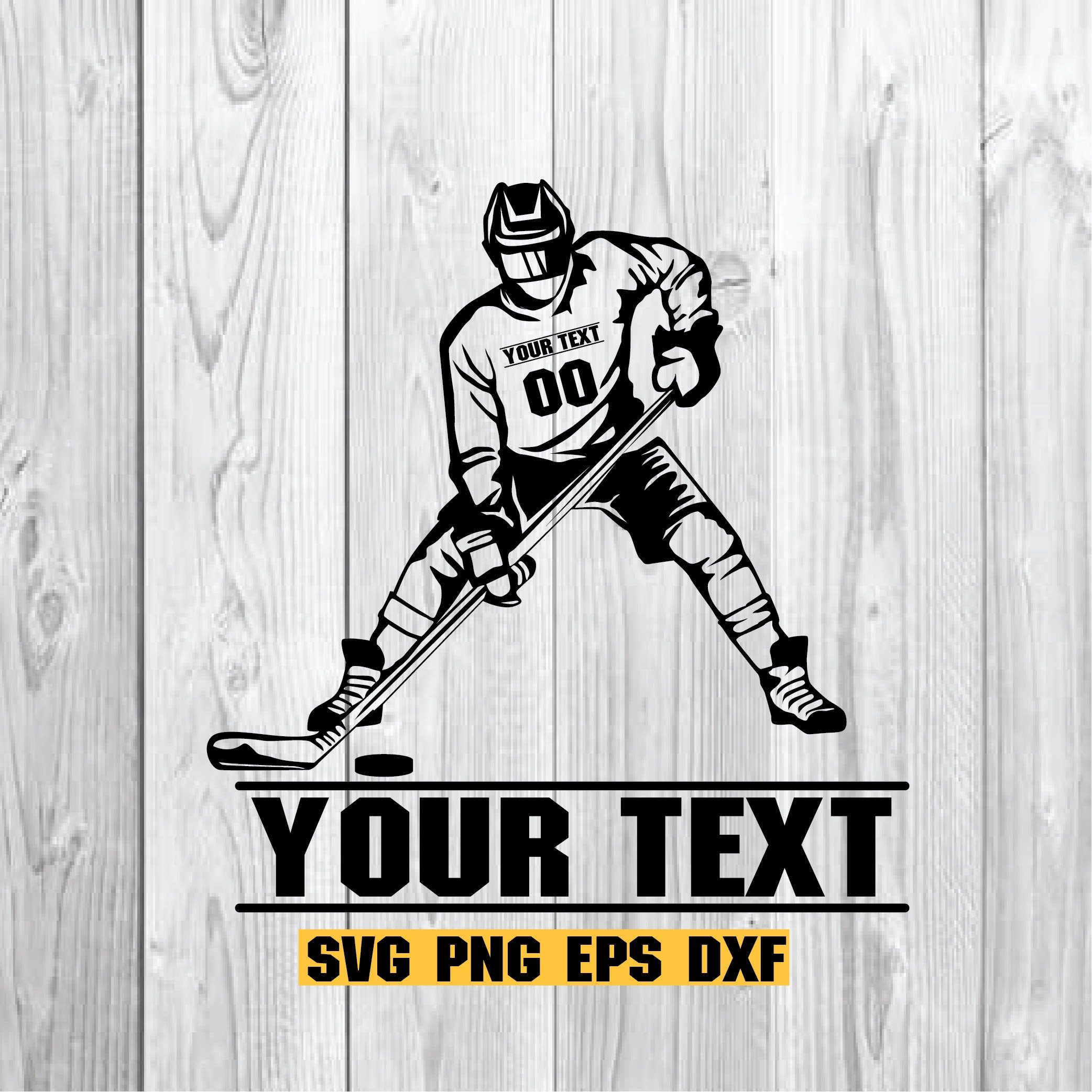 Hockey Jersey SVG Cut file by Creative Fabrica Crafts · Creative Fabrica