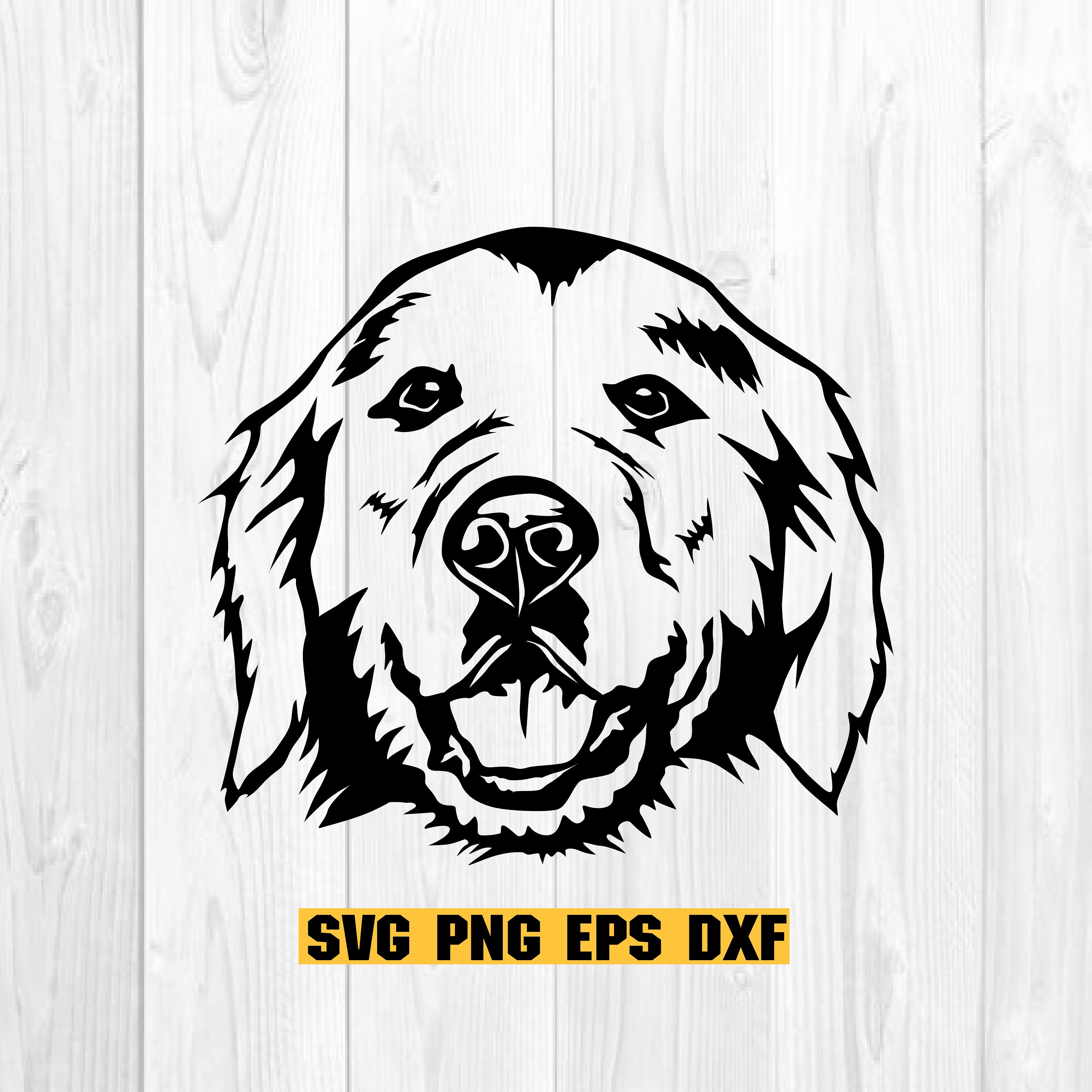 Golden Retriever SVG, Goldie Clipart, Dog Svg Files for Cricut, Funny ...