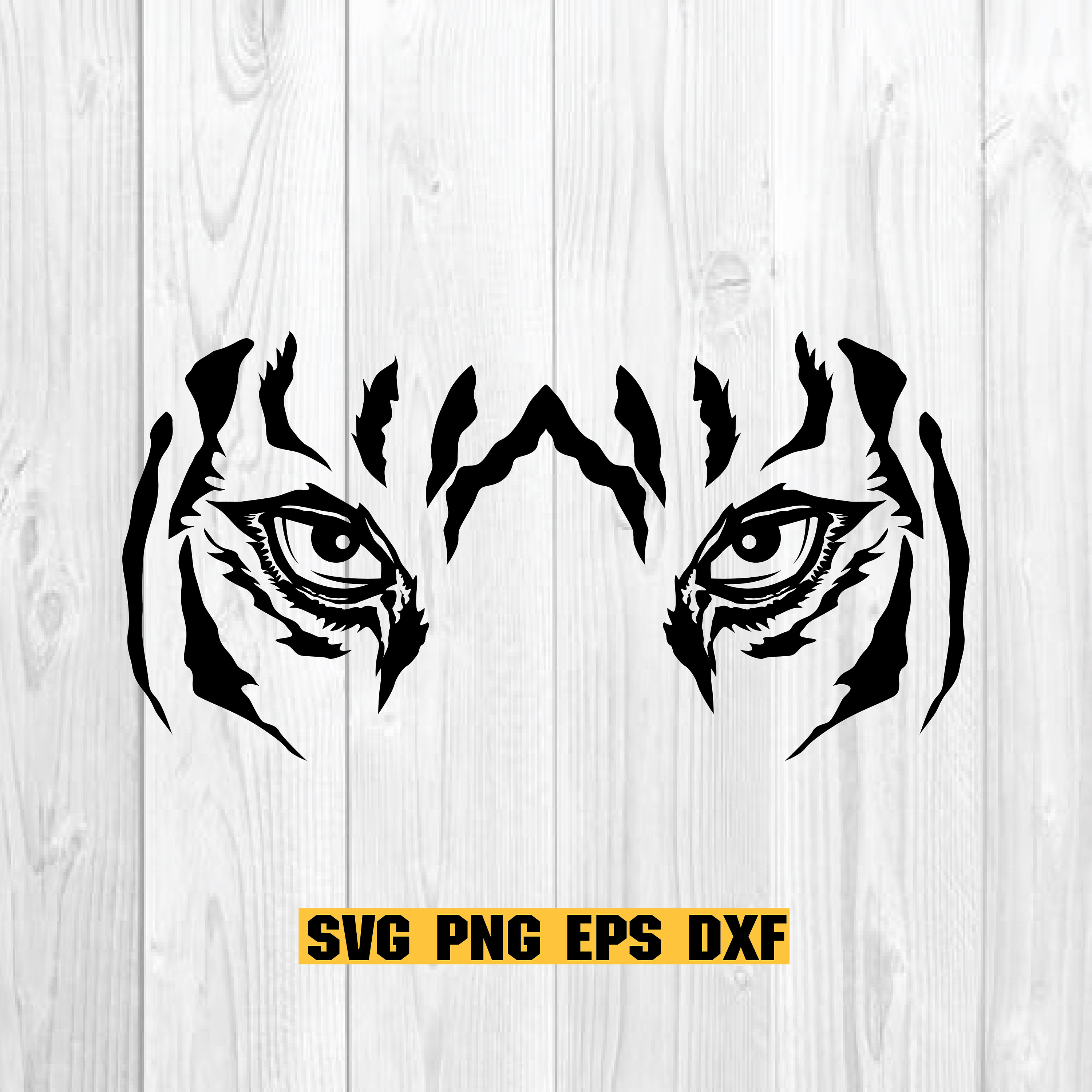 Buy Tiger Eyes Svg Cut File Tiger Design Tiger Eyes Tattoo Online in India   Etsy