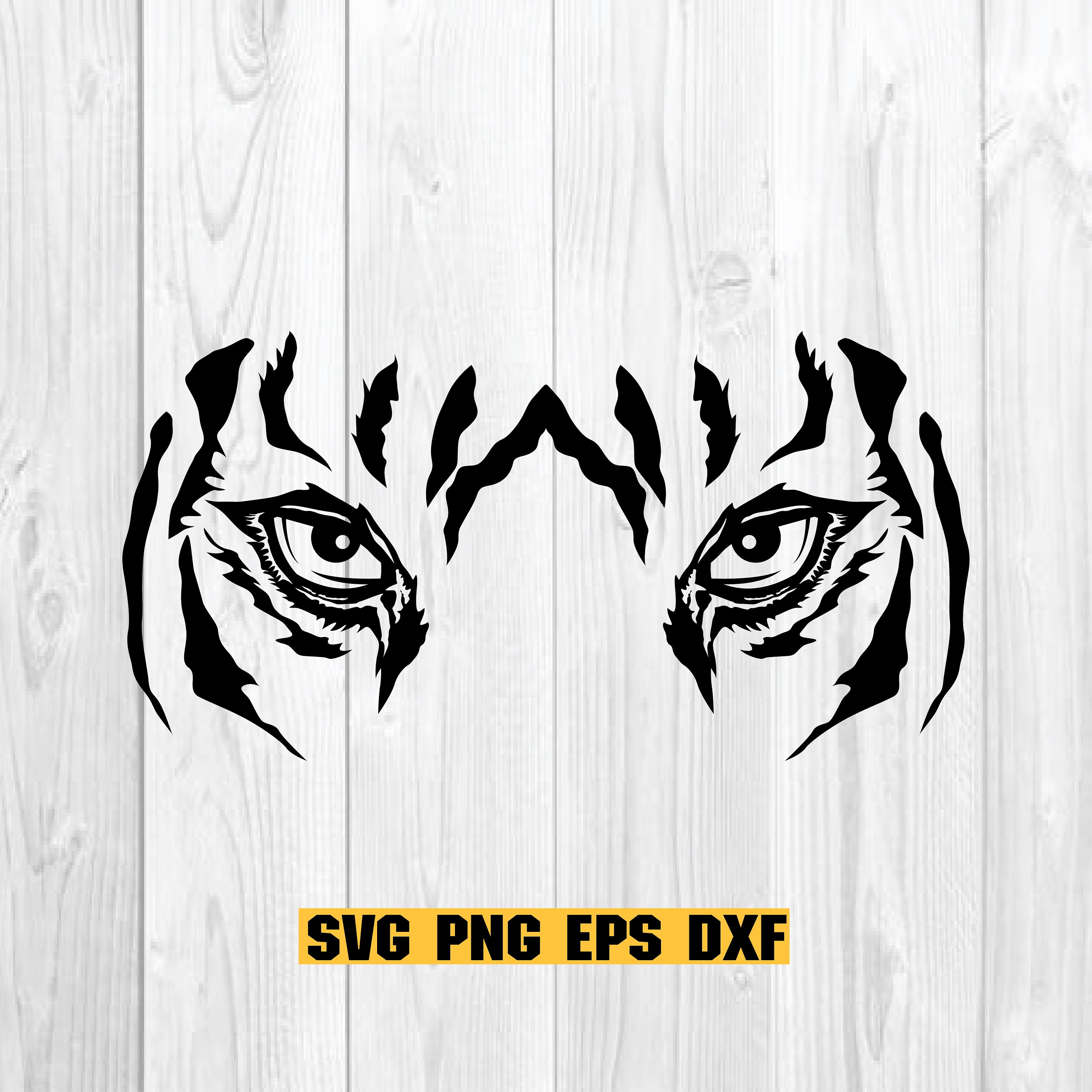 Buy Tiger Eyes Svg Cut File Tiger Design Tiger Eyes Tattoo Online in India   Etsy