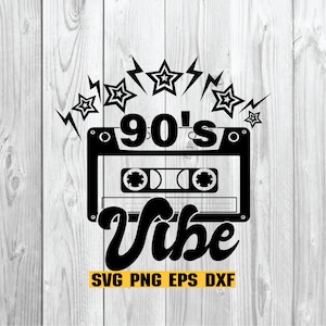 90's Vibe 40oz Quencher Tumbler, Old School Svg, Music Svg