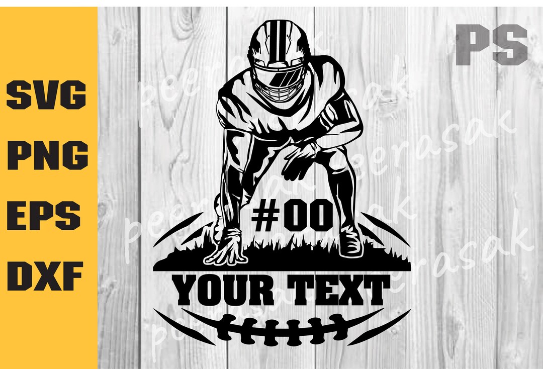 Football Player Svg, Football Svg, Football Team, Football Name