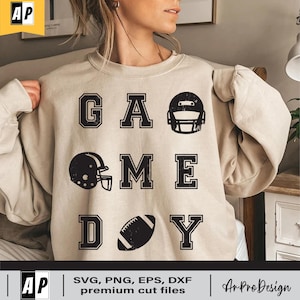 Game Day Svg Png, Touchdown Svg, Football Season Svg, College Football Png, Footabll Mom svg, Football Dad Svg, Sublimation