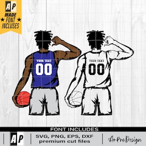 Nombre de jugador de baloncesto SVG, capas de colores, SVG de baloncesto, SVG de jugador de baloncesto, mamá de baloncesto senior, equipo de baloncesto, descarga digital