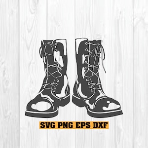 Combat Boot svg , Combat Boots Cutfile , Combat Boots Clipart , Navy svg , Veteran svg , Army svg , Soldier svg