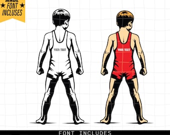 Kid Wrestling Svg, Wrestling Svg, Wrestler Boy Svg, Wrestler Svg, Wrestling Team, Wrestling Kid Stencil, Wrestling Shirt, Png Dxf Eps