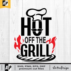 Prosto z grilla SVG, Grill Dad SVG, Eps, png, dxf, Dzień Ojca, plik Cricut, Pliki Cricut Cut Sylwetka Clipart Wektor Cyfrowy