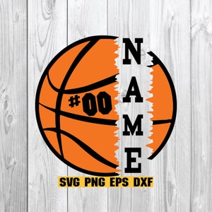 Basketball Name SVG, Basketball svg, Clipart for Cricut, Senior Basketball Mom svg, Basketball Team svg | Vector Cut File, Digital download