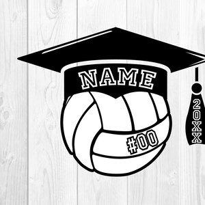 senior volleyball svg, Senior template, graduate template, volleyball svg, senior svg, graduate svg, Digital Download