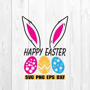 Easter Egg SVG, Easter SVG, Happy Easter Svg, Easter Bunny Svg, Bunny Svg, Egg Svg, Easter Svg, Cricut, Silhouette Cut File Chevrons