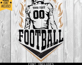 Football Team Template Svg Png, Football Team Logo, Football Shirt Design, Football name svg, football svg, football team svg
