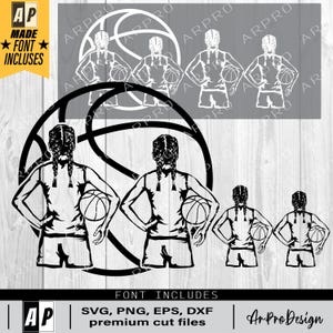 Basketball Svg Png, Basketball two Girl SVG, Basketball School, Sports, Basketball, Svg for cricut, Digital Download Clipart
