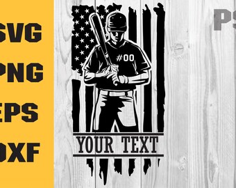 US baseball player svg, Baseball Player SVG, Baseball monogram for Silhouette,softball svg files,softball silhouette Cricut