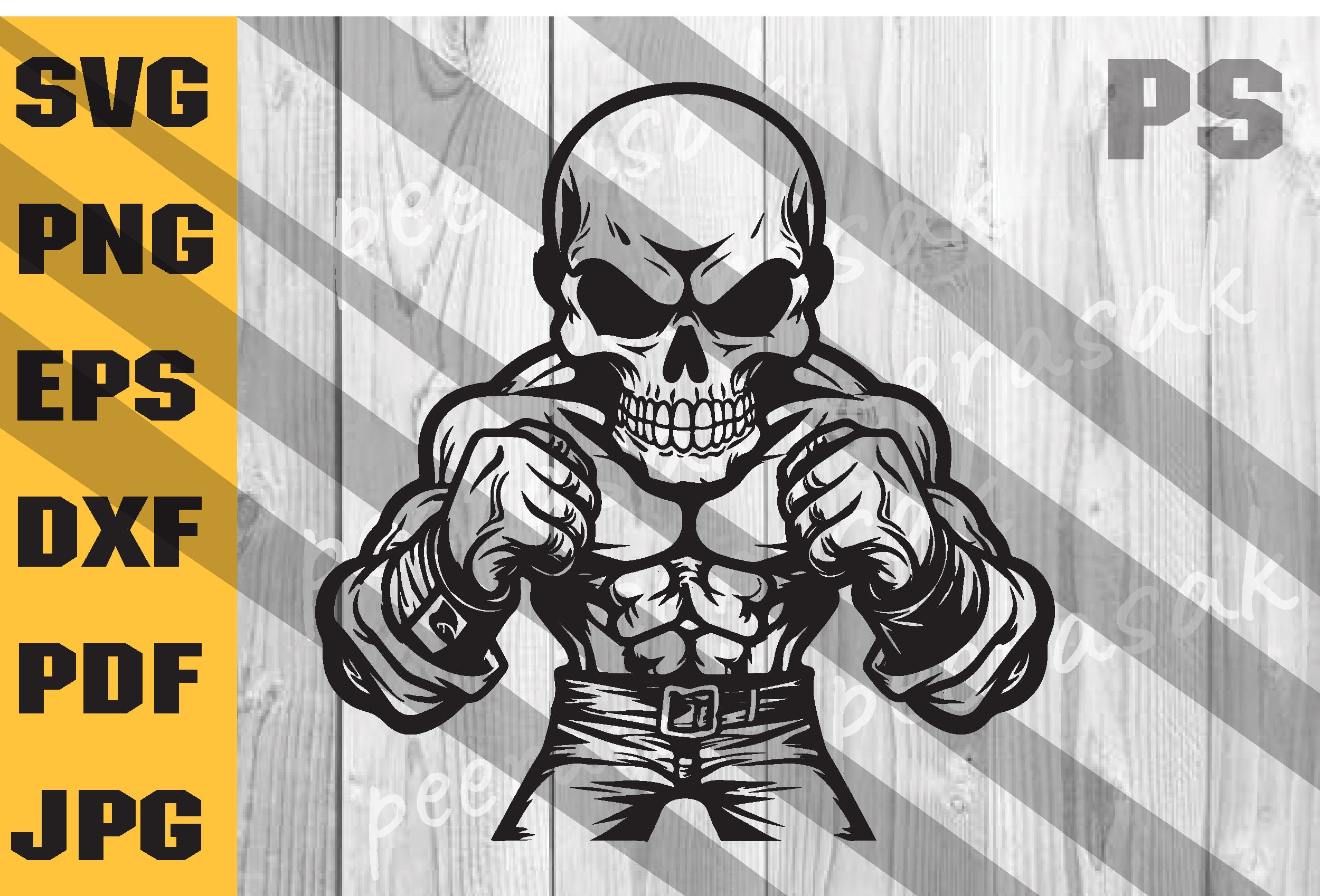 Esqueleto de boxeo SVG, Cráneo Boxeador SVG, Cráneo Svg, Deportes ...