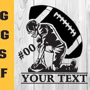 Football player svg, Football svg, football team, Football name, Football Season, customize you text diy, svg for cut