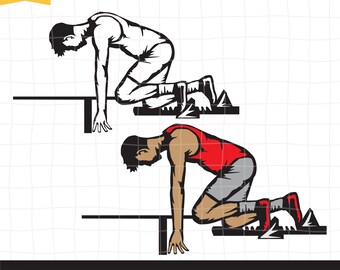 Track & Field Running SVG, Running SVG, Running Boy SVG, Runner Svg, Runner Cut file