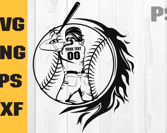 Softball Swing, Girls softball svg, Baseball Game For Silhouette, Base Bat Sport Activity or Cricut, Sticker Vector, Sublimation