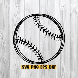 Baseball Svg, Distressed Baseball Svg, Baseball Iron On, Cut file for Cricut and Silhouette