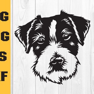 Jack Russell Terrier Svg, Peeking Dog Svg Cricut, Dog Dxf, Face, Body ...
