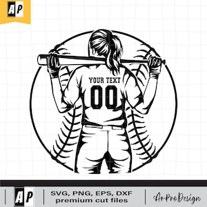 Girls softball svg, Softball Swing, Baseball Game For Silhouette,  Softball Mom Svg, Softball Team Svg, Softball Player Clipart, Softball