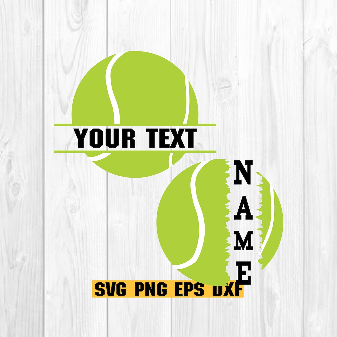 Tennis Name SVG, Tennis Svg, Clipart for Cricut, Senior Tennis Mom Svg