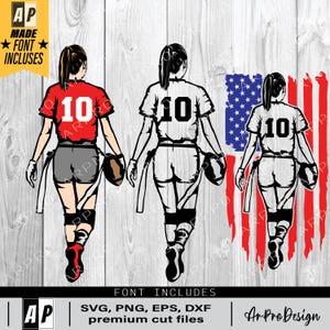Flag Football Player Svg, Colored layers, Personalized Name, Football Girl Svg, Flag Football Shirt, Football Season, Sublimation Designs