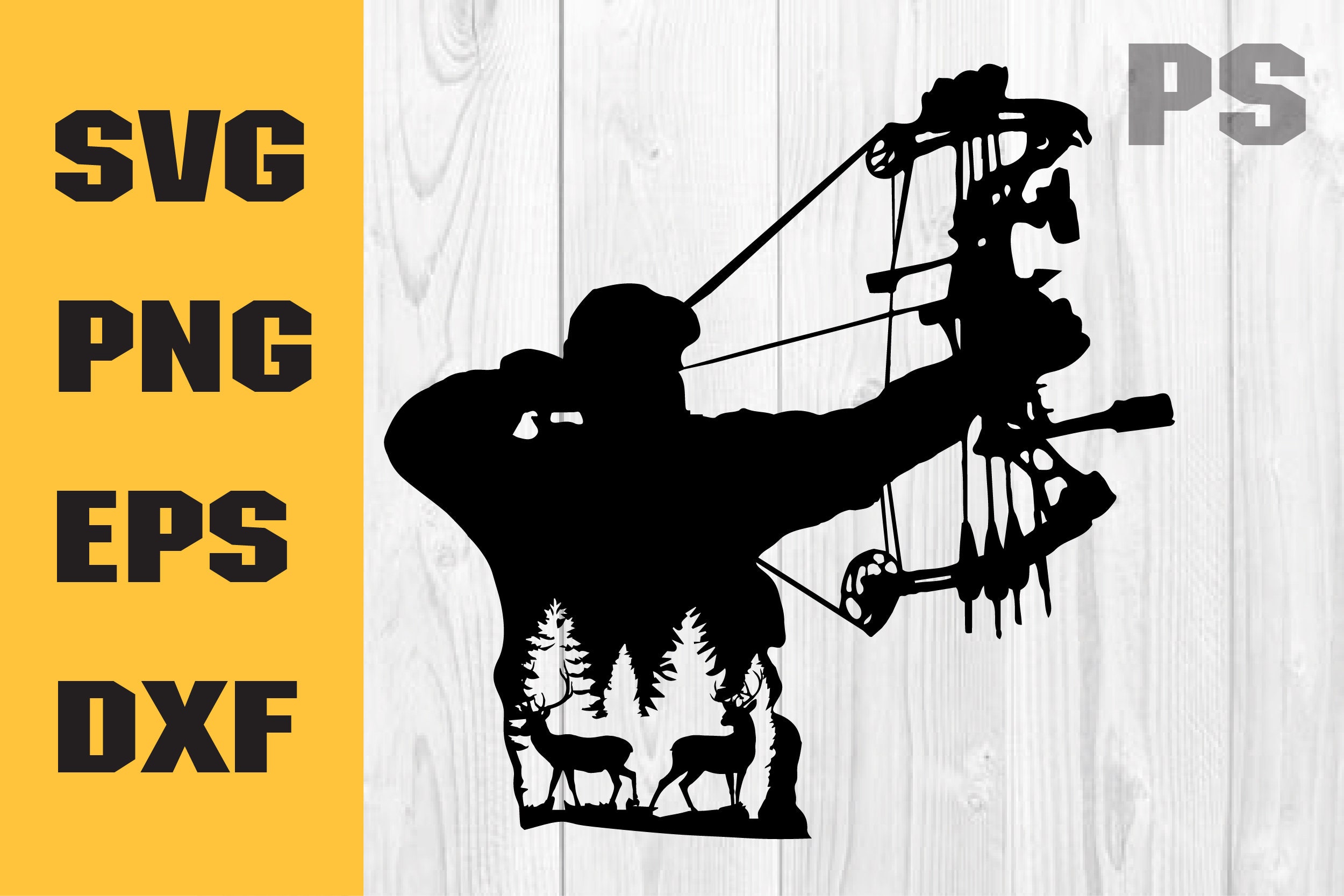 Compound Bow Deer Hunting Svg deer Bow Hunting Svg Deer Hunting