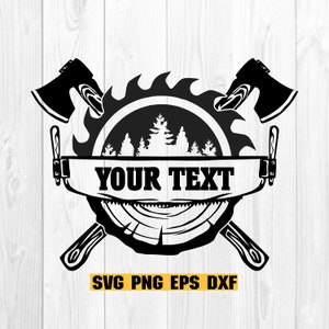 Wood Saw Blade Svg, Logger Svg, Wood Blade Svg, Wood Saw Blade with Trees, Lumberjack svg , Png, Vector