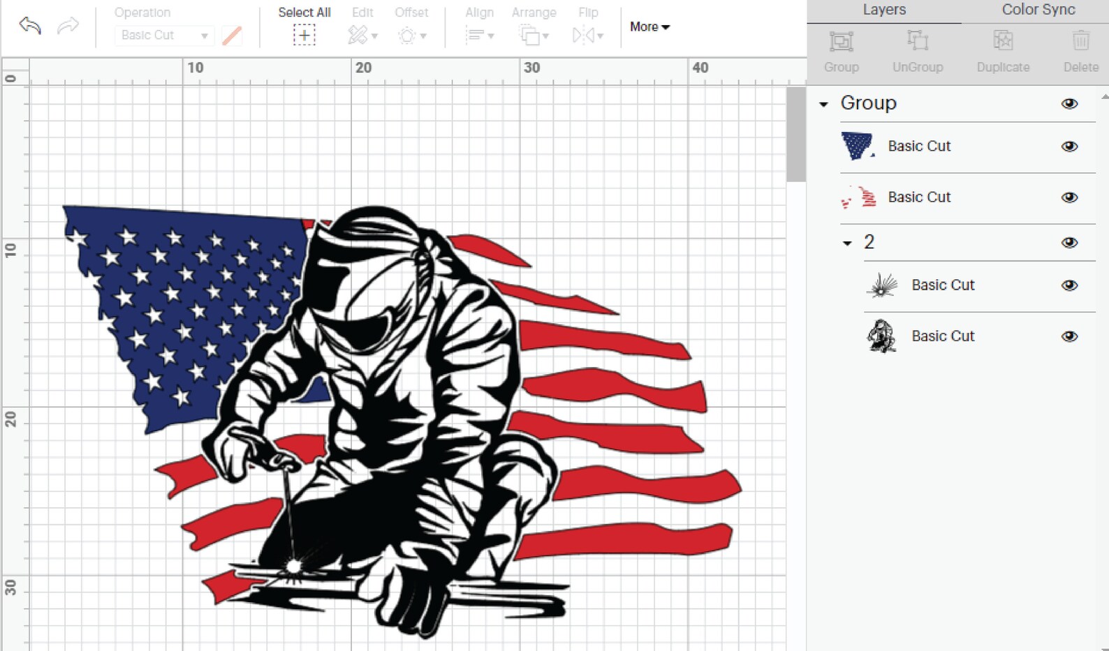 Welding USA Flag Svg Bundle American Welder Svg Welding Etsy