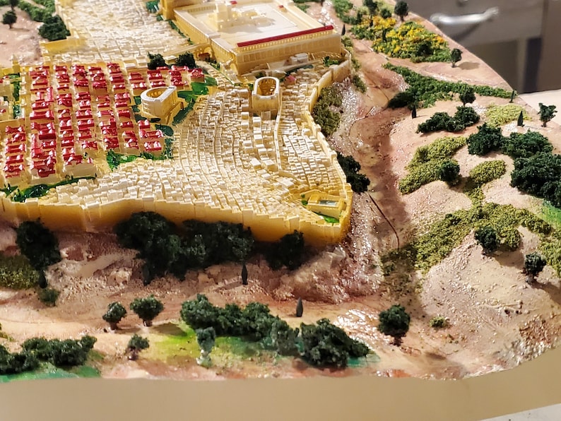 Model of Jerusalem During Jesus Times 1st Century Jerusalem 31 Inches
