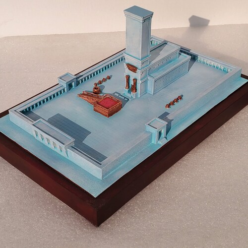 Model of Solomon's Temple shops