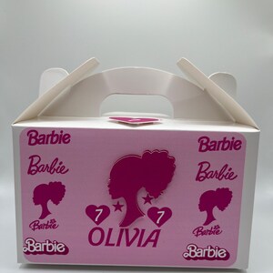 Barbie Favor Box Etsy Barbie Favor Box Etsy