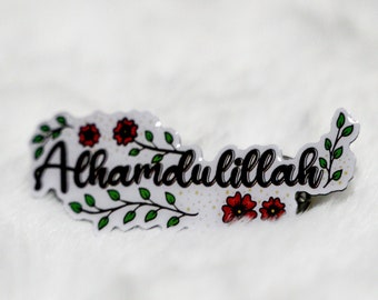 Alhamdulillah Rose Pin