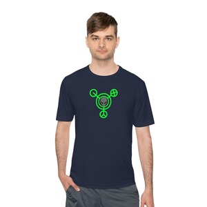 Crop Circle Alien Gear Unisex Moisture Absorbing Tee