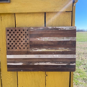 tobacco stick flag Barnwood/tobacco Stick/old Wood Flag