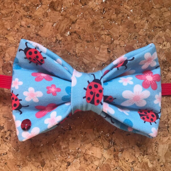 Ladybug bow tie