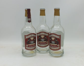 Empty 750ml Belle Meade Select Cask Madeira Liquor Bottle, Upcycled, Recycled, 1, 2 or 3 bottles