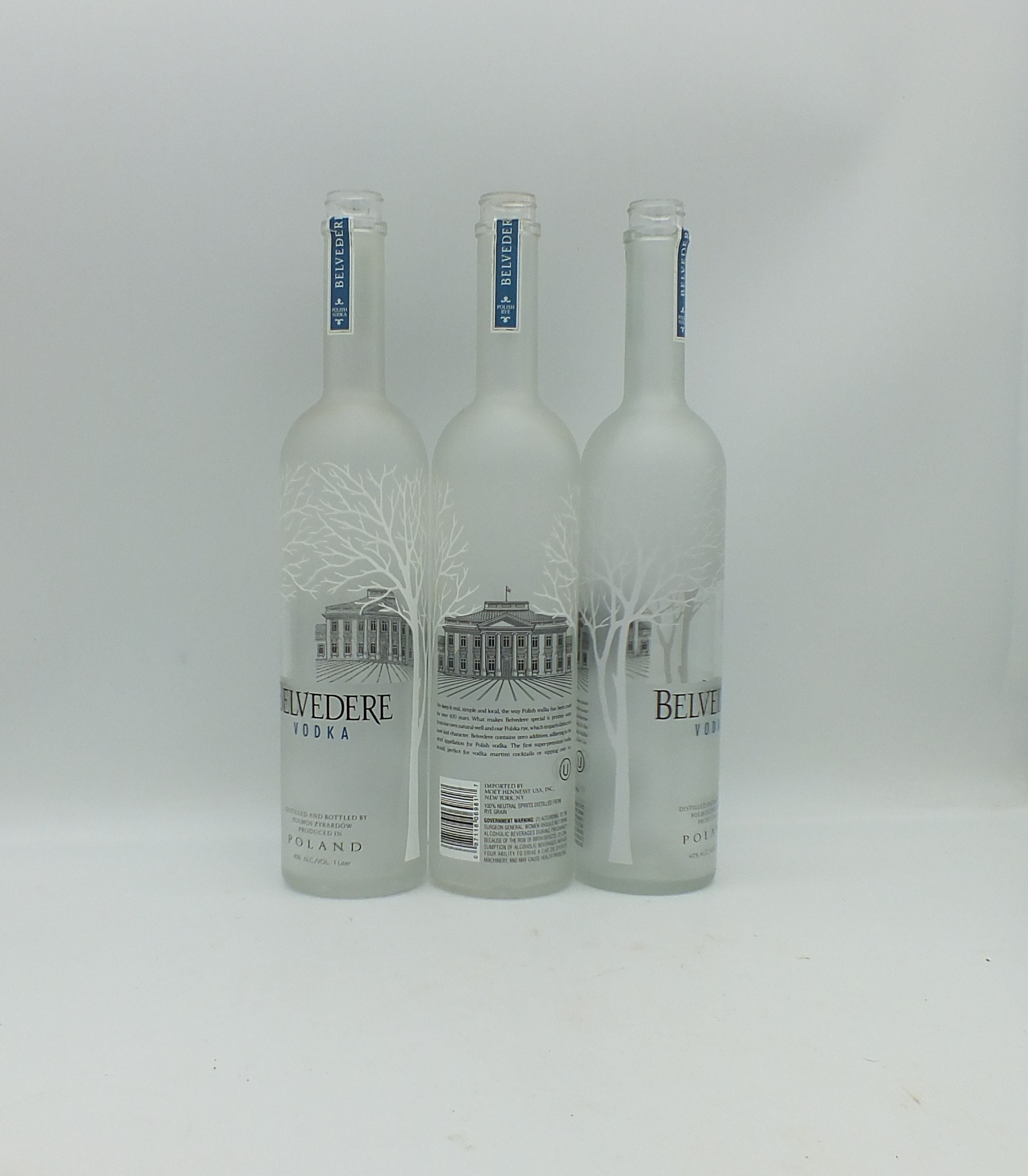 Belvedere Vodka Bottle 14oz Glass Set – Gottles