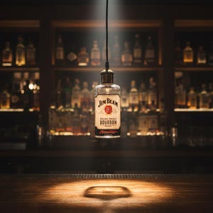 ジムビームJIMBEAMオブジェ　照明　ライト Jim Beam Lights - Etsy