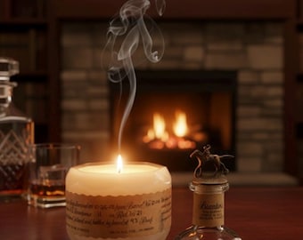 Blantons Candle, Kentucky Straight Bourbon Whiskey, Jewelry Box, Candy Caddy, Cut Bottle, Catch it all, Blanton&#39;s, Horse Whisky, Topper