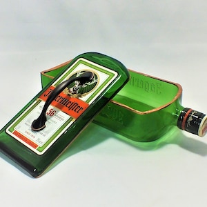 Jägermeister Box, Jewelry Box, Candy Caddy, Cut Bottle, Catch it all