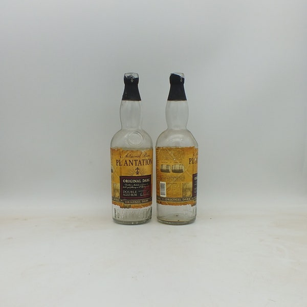 Empty Rum Bottle Etsy