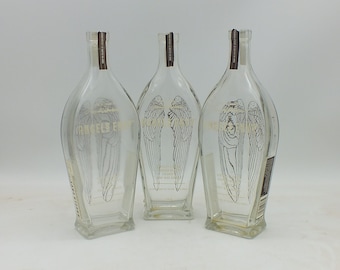 Empty 750ml Angel's Envy Bourbon Liquor Bottle, Upcycled, Recycled, 1, 2 or 3 bottles, Angels