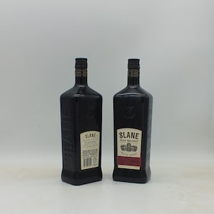 Empty Slane Irish Whiskey Bottle, Upcycled, Recycled, 1, 2 or 3 bottles  Distillery Whisky
