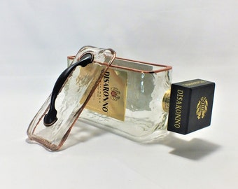 Disaronno Amaretto Box, Jewelry Box, Candy Caddy, Cut Bottle, Catch it all