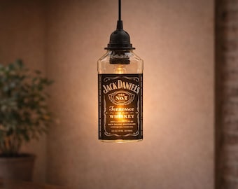 Jack Daniels Liquor Bottle. LED Battery Operated Lights. Multiple
