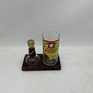 Malort Candle, Scented Soy Wax, Choose the Fragrance, Cut Liquor Bottle, Many Scents, Gift, Vase & Lid, Upcycled, Recycled