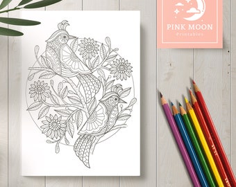 Printable Coloring Pages Mandala Coloring Pages for Adults and Kids