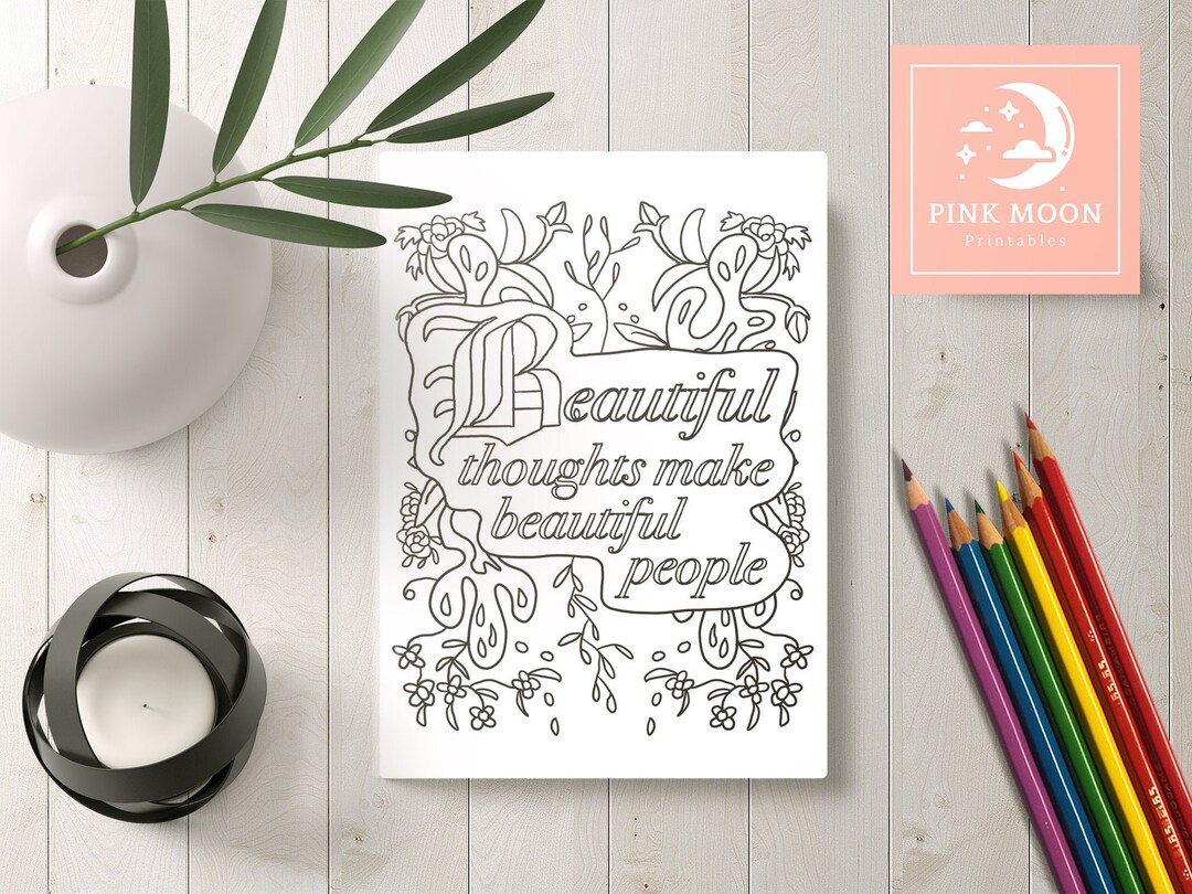 Growth Mindset Coloring Pages Printable Coloring Book for Kids, Teens ...