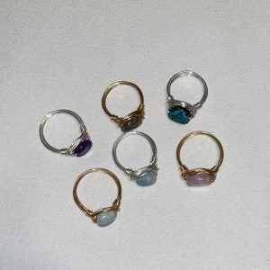 Wire Wrapped Rings image 3